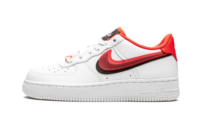 NIKE AIR FORCE 1 DOUBLE SWOOSH ROUGE