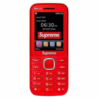 ACCESSOIRES SUPREME SUPREME BLU BURNER PHONE RED