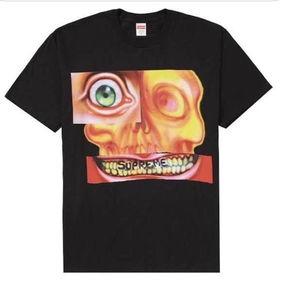 SUPREME FACE TEE BLACK