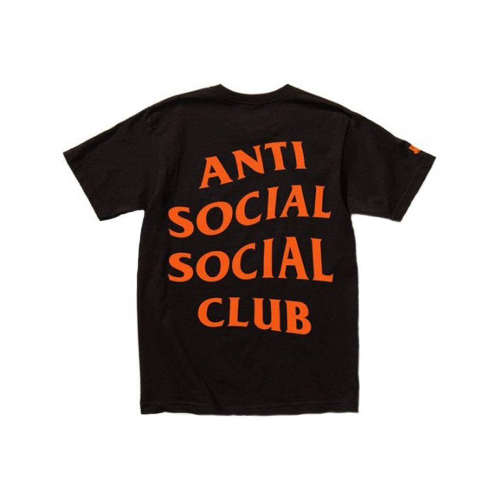 Vêtements ANTI SOCIAL SOCIAL CLUB ANTI SOCIAL SOCIAL CLUB UNDFTD X PARANOID BLACK