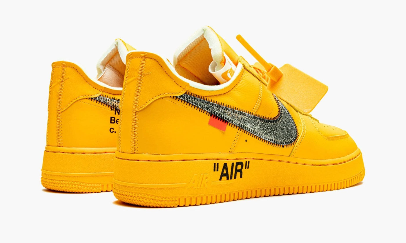 CHAUSSURES NIKE X OFF WHITE AIR FORCE 1 UNIVERSITY GOLD DD1876-700