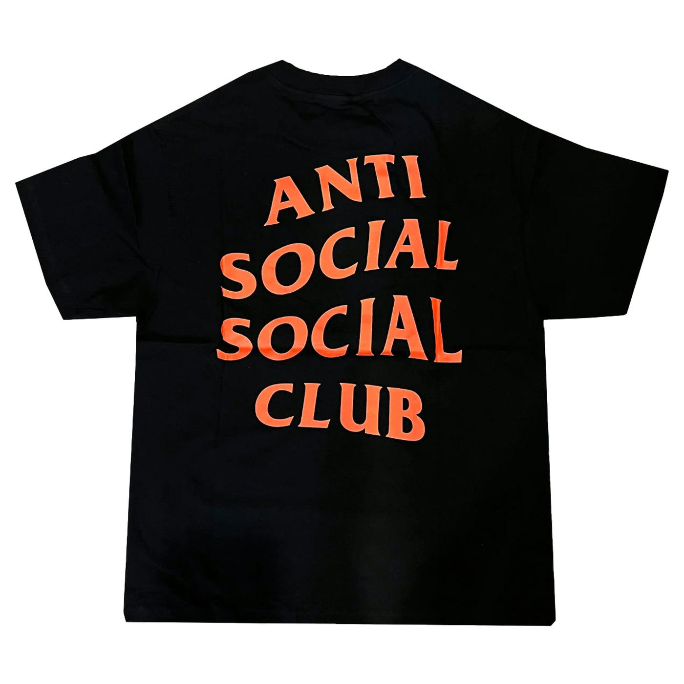 TEE-SHIRT LOGO NOIR/ORANGE ANTI SOCIAL SOCIAL CLUB