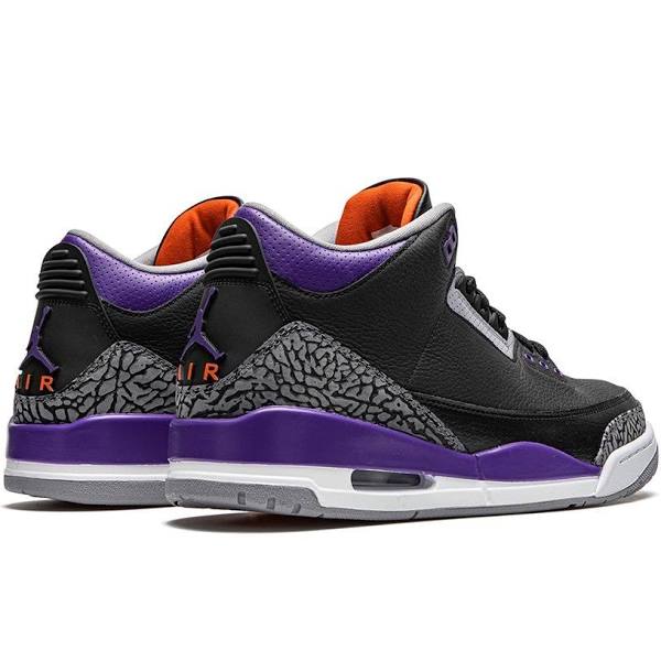 JORDAN 3 COURT PURPLE - UNIQUE EN SON GENRE