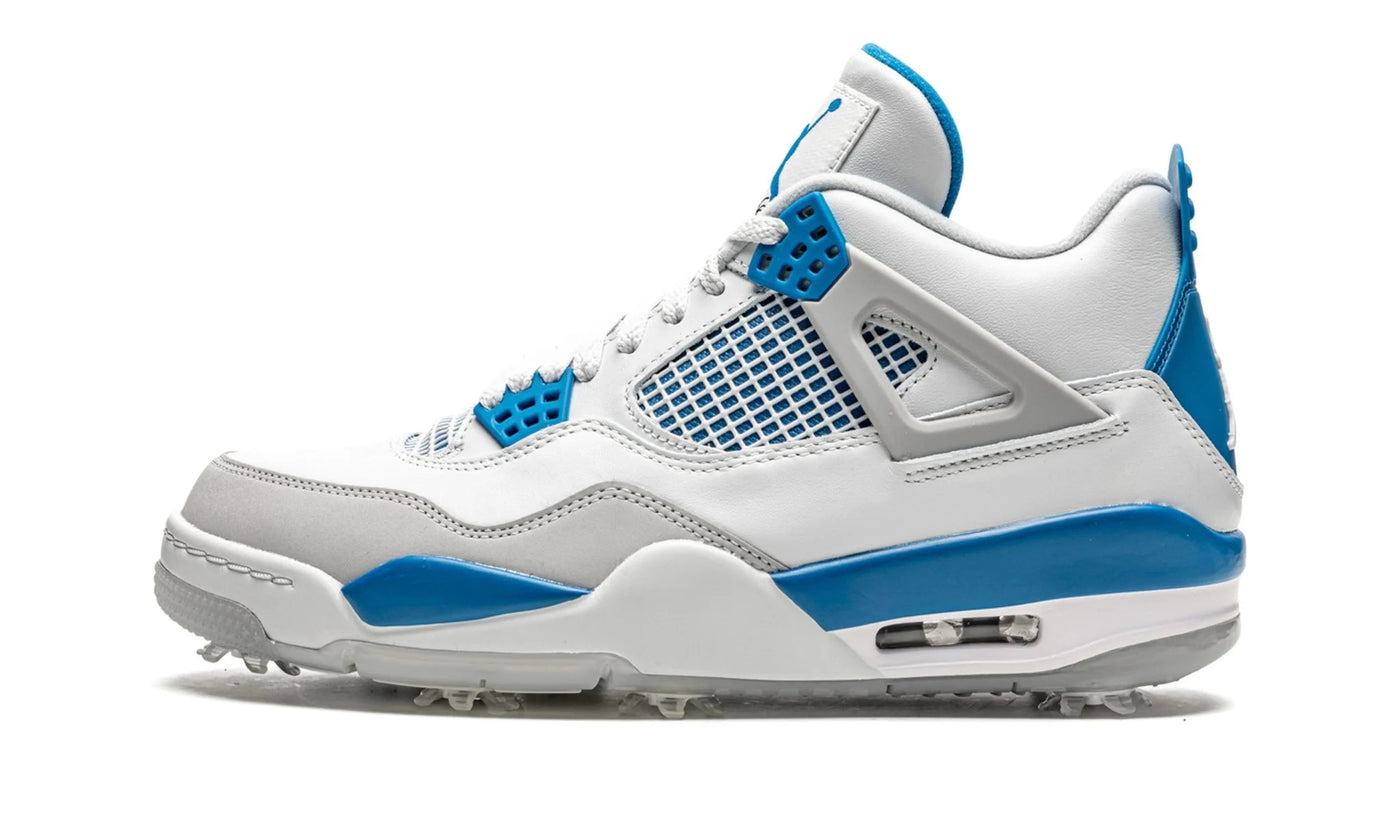 JORDAN 4 RETRO GOLF MILITARY BLUE – ONE OF A KIND