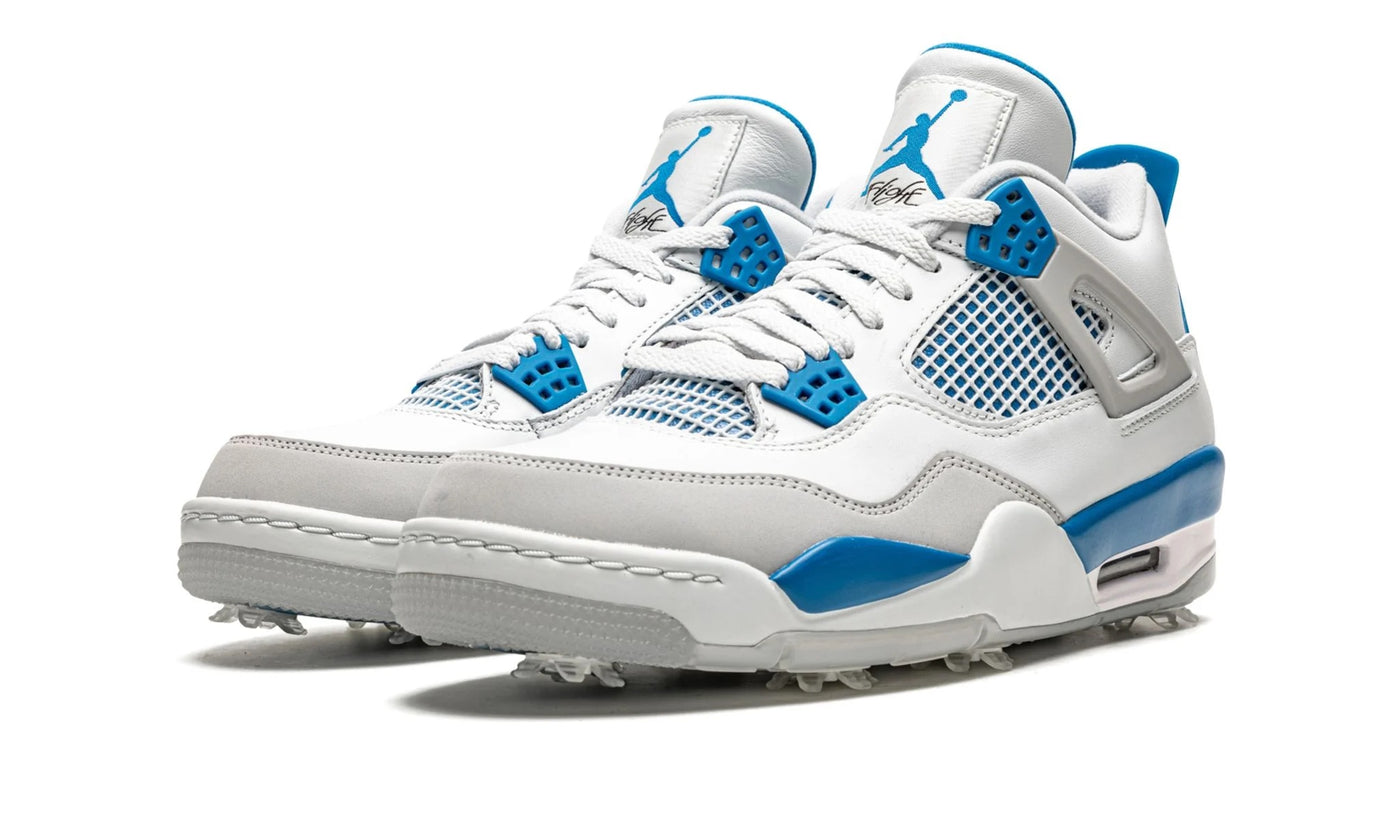 JORDAN 4 RETRO GOLF MILITARY BLUE – ONE OF A KIND