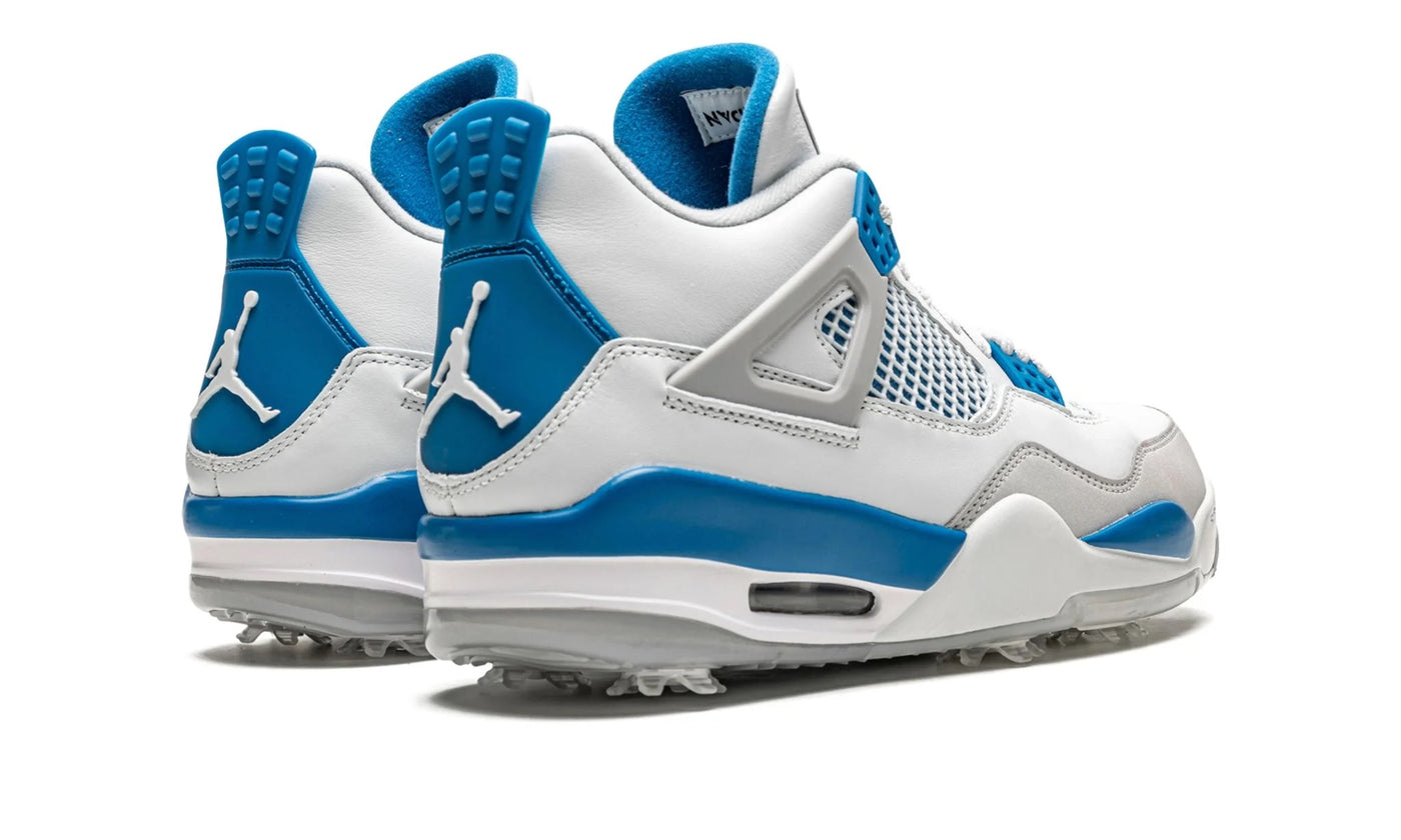 JORDAN 4 RETRO GOLF MILITARY BLUE – ONE OF A KIND