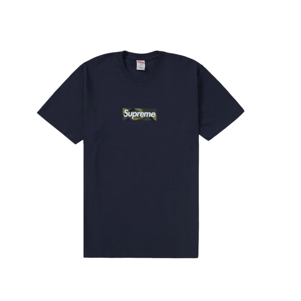 SUPREME BOX LOGO TEE NAVY (FW23) – ONE OF A KIND