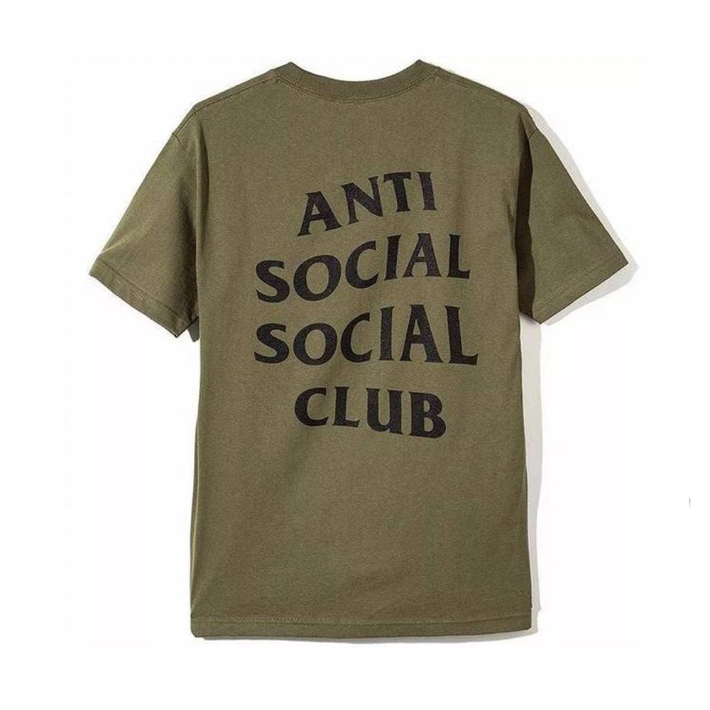 ANTI SOCIAL SOCIAL CLUB CLOTHING ANTI SOCIAL SOCIAL CLUB LOGO TSHIRT OLIVE