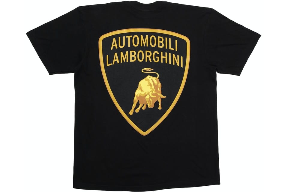 T-SHIRT SUPREME AUTOMOBILI LAMBORGHINI DE SUPREME CLOTHING