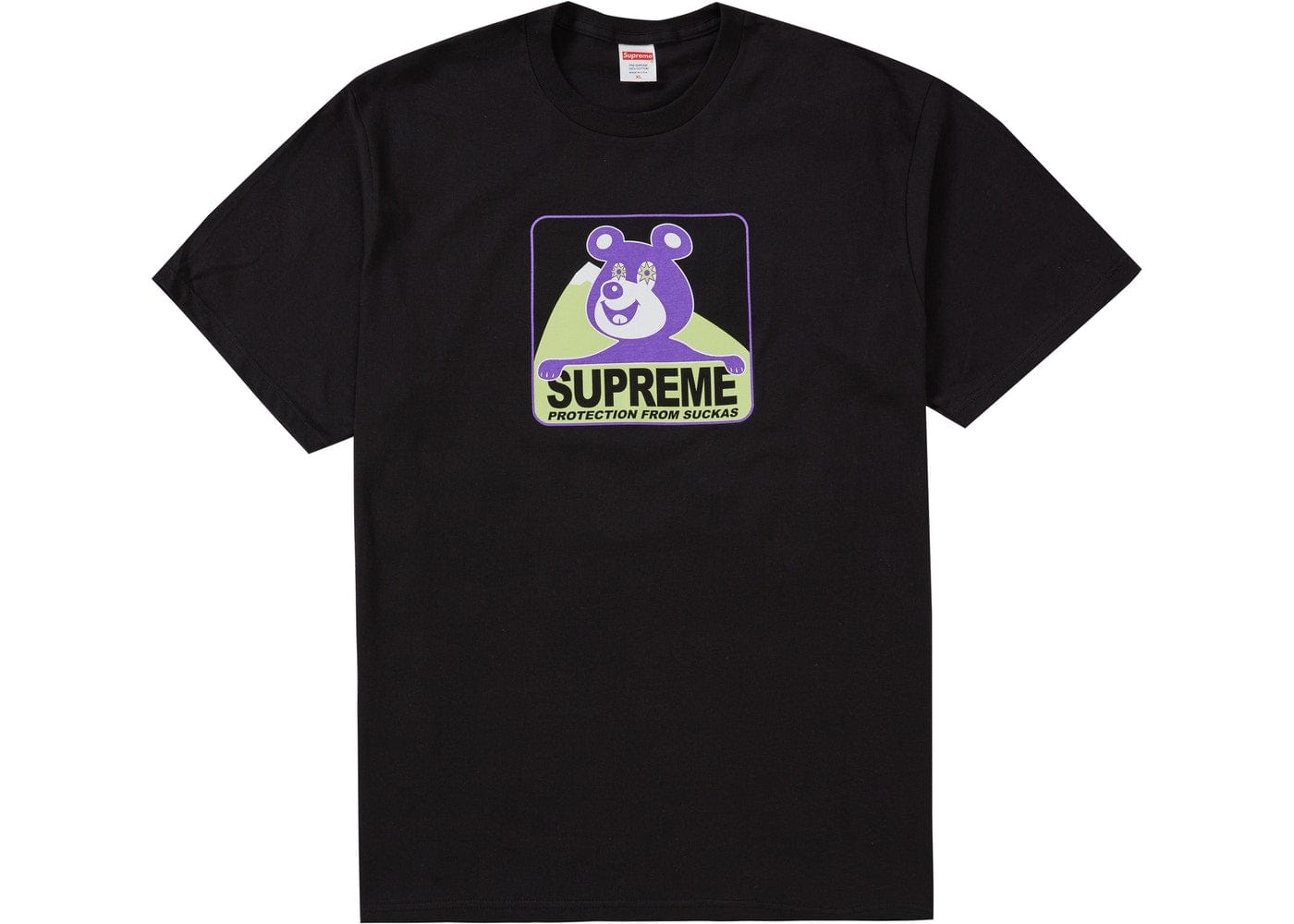 SUPREME CLOTHING SUPREME BEAR TEE NOIR