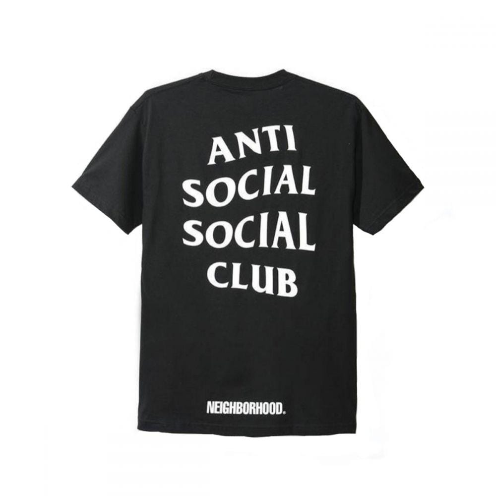 Vêtements ANTI SOCIAL SOCIAL CLUB ANTI SOCIAL SOCIAL CLUB NEIGHBOURHOOD 911 TEE BLACK